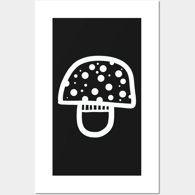 Toadstool Wall Art by ThomaeArt